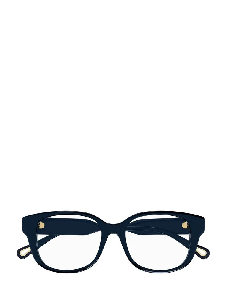 商品Chloé|Chloé Eyewear Rectangle Frame Glasses,价格¥1607,第1张图片