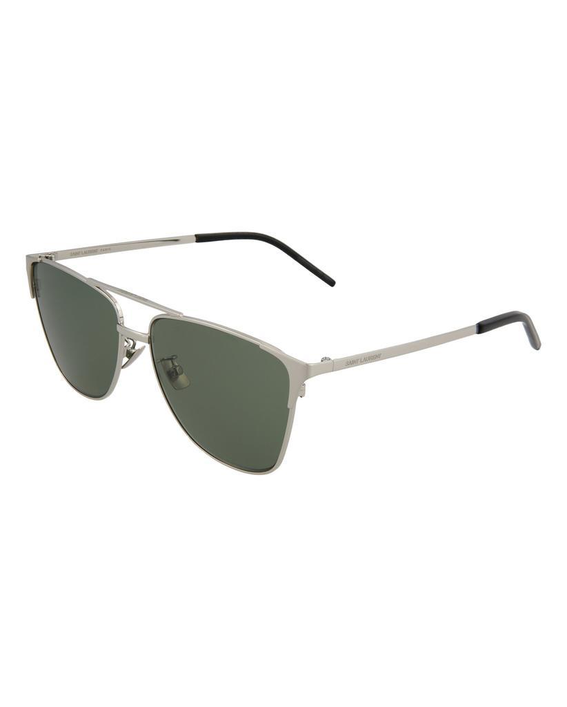 商品Yves Saint Laurent|Square-Frame Acetate Sunglasses,价格¥782,第4张图片详细描述
