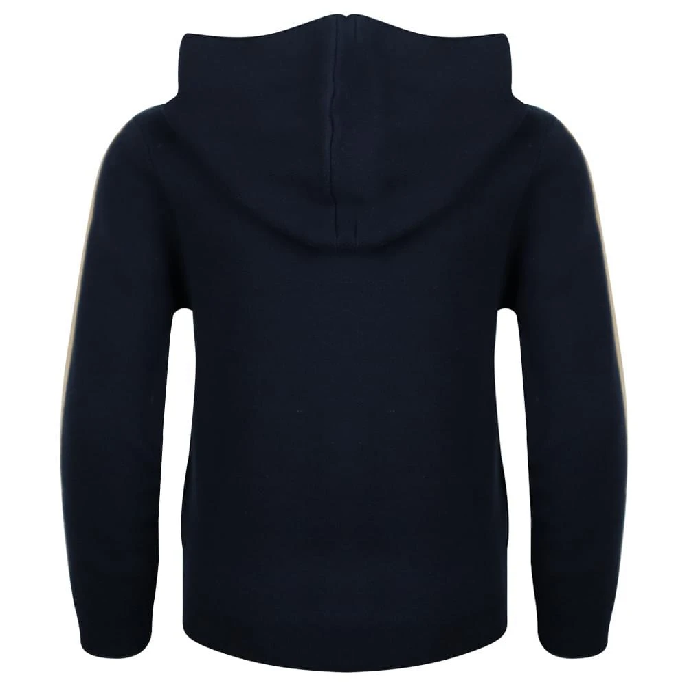 商品Chloé|Navy Knitted Zip Up Hoodie,价格¥951,第4张图片详细描述