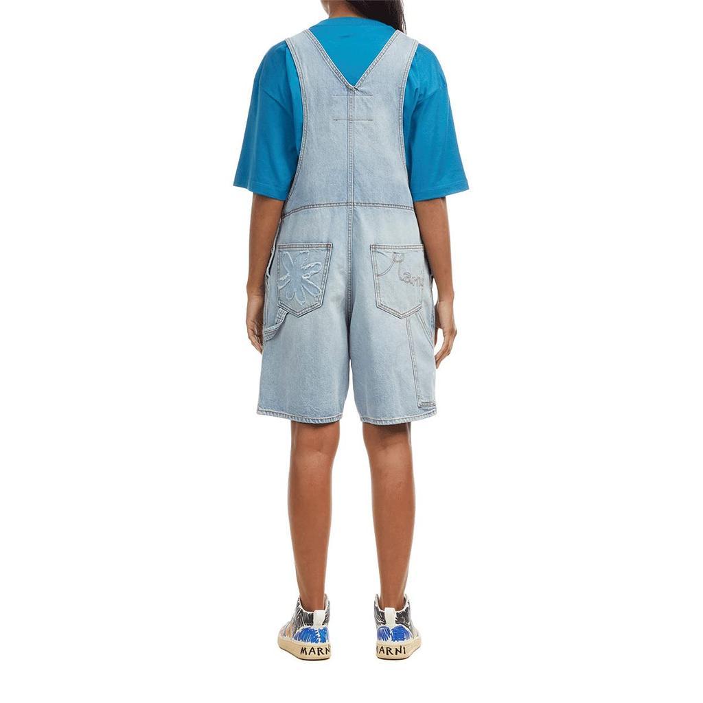 商品Marni|Daisy Bleach Denim Mini Overalls,价格¥3005,第4张图片详细描述