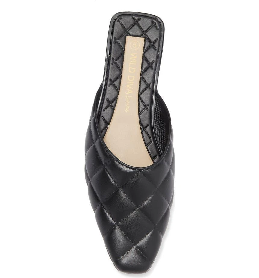 商品WILD DIVA LOUNGE|Peony Quilted Mule,价格¥123,第4张图片详细描述