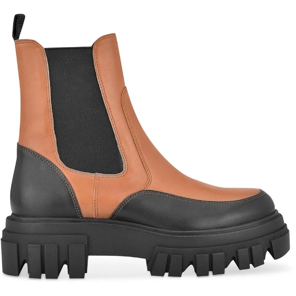 商品Marc Fisher|Marc Fisher LTD Womens Morgan Leather Lug Sole Chelsea Boots,价格¥193,第2张图片详细描述