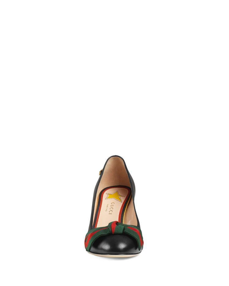 商品Gucci|Women's Aline Block Heel Pumps,价格¥5457,第4张图片详细描述