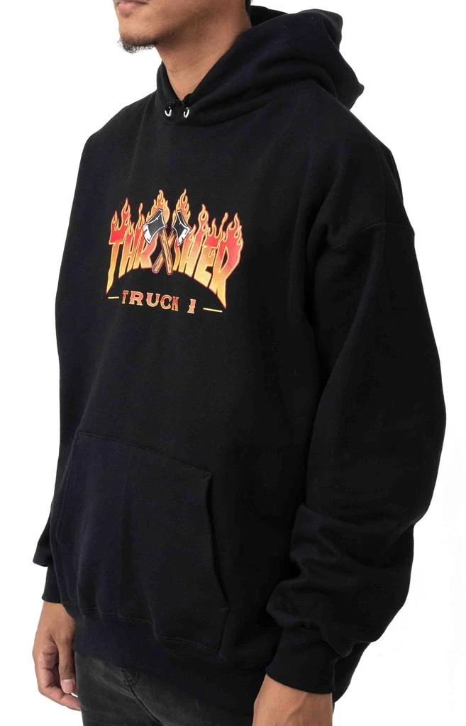 商品Thrasher|Truck Pullover Hoodie - Black,价格¥150,第2张图片详细描述