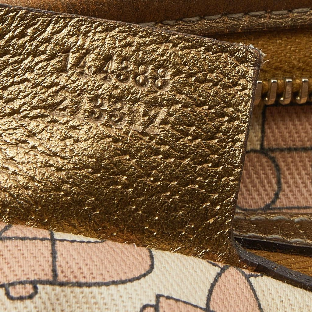 Gucci Beige/Gold GG Canvas Jolicoeur Charms Messenger Bag 商品