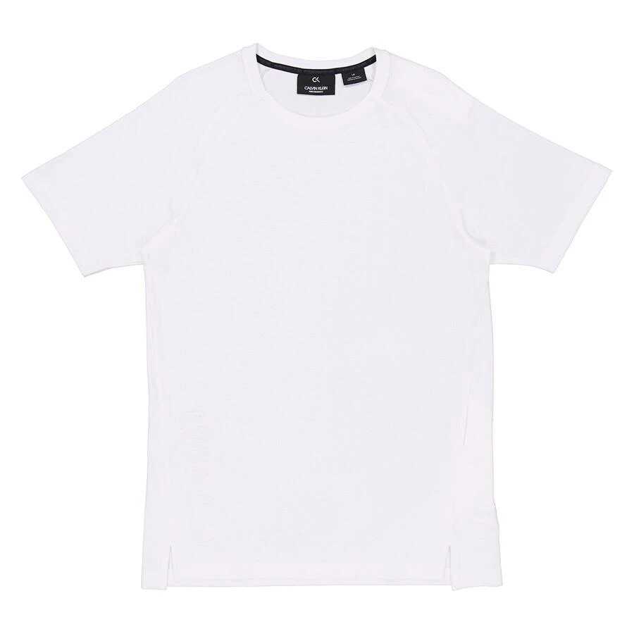 商品Calvin Klein|Men's Utility Strong 37.5 Logo T-shirt in White,价格¥117,第3张图片详细描述