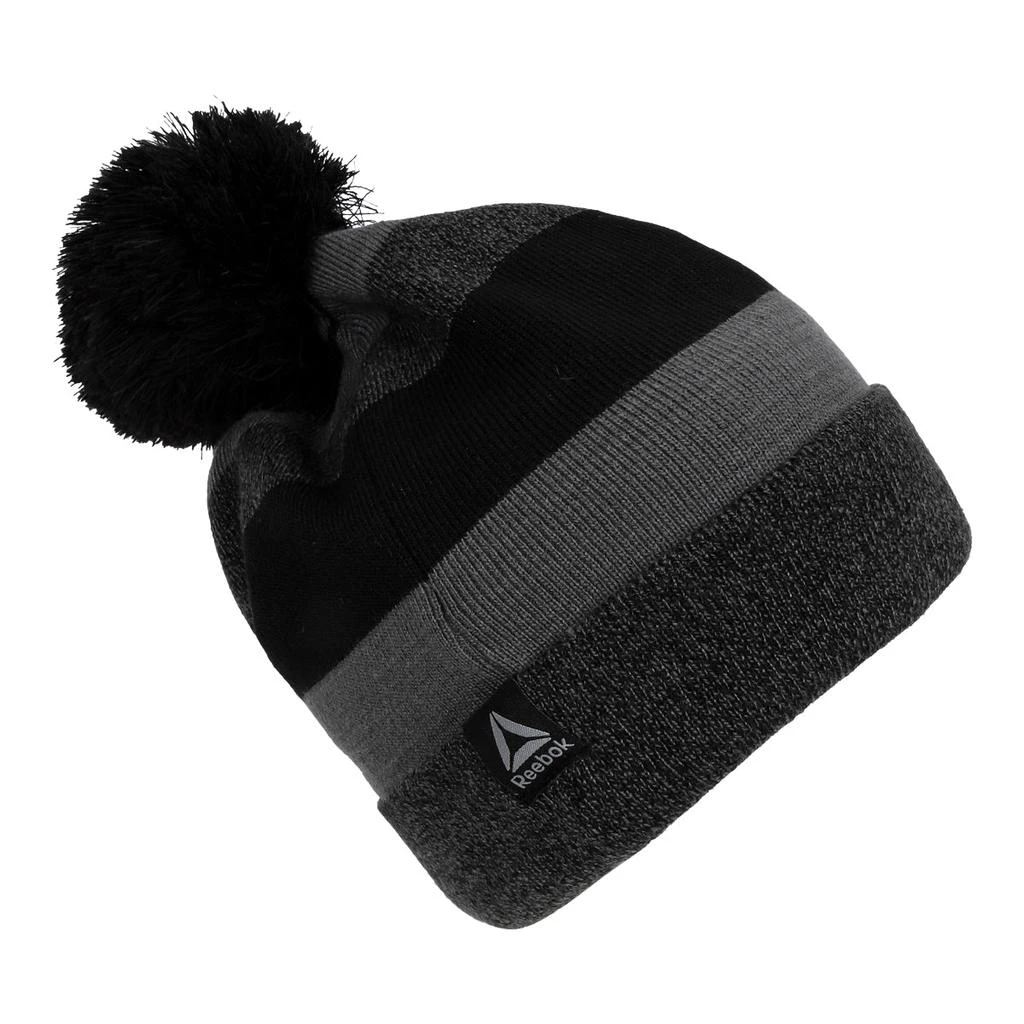 商品Reebok|Reebok Men's Pompom Beanie and Scarf Set,价格¥38,第2张图片详细描述