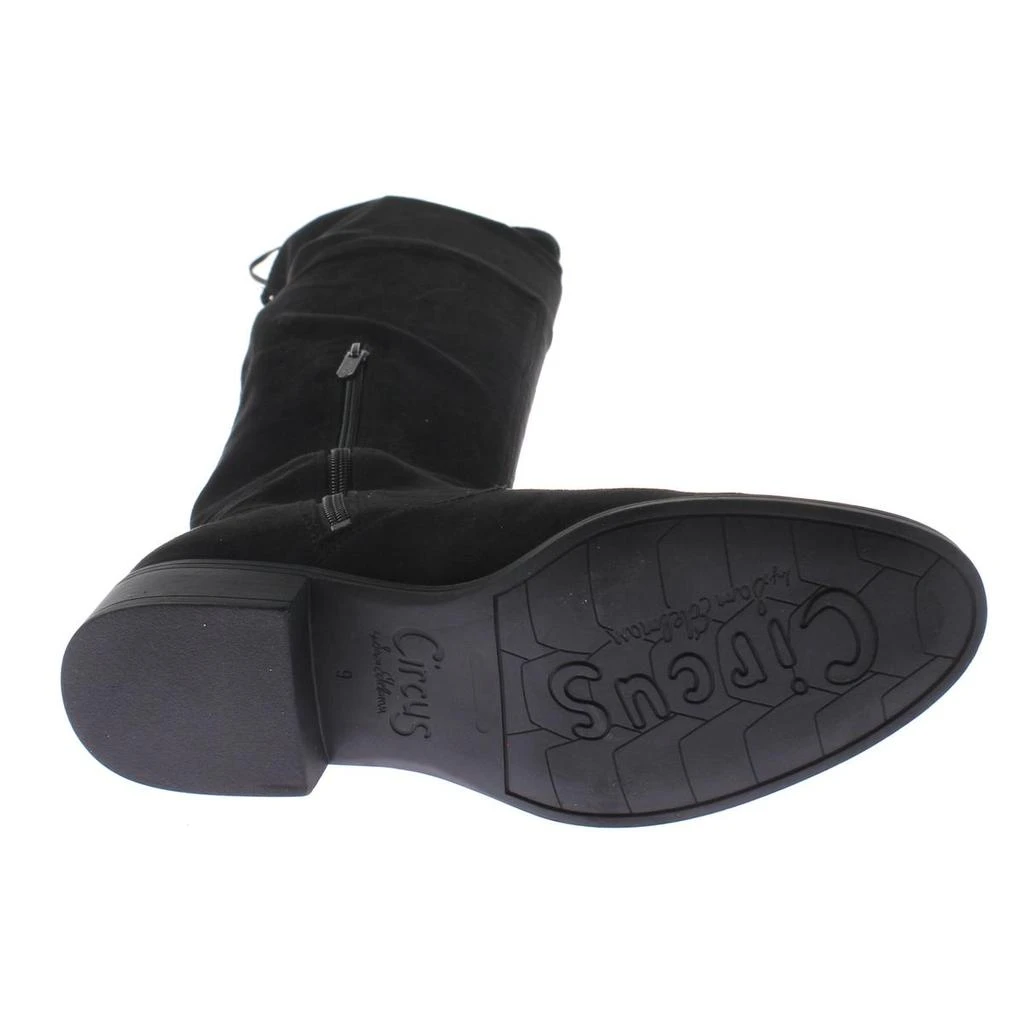 商品Sam Edelman|Circus by Sam Edelman Womens Peyton Faux Suede Knee-High Riding Boots,价格¥167,第3张图片详细描述