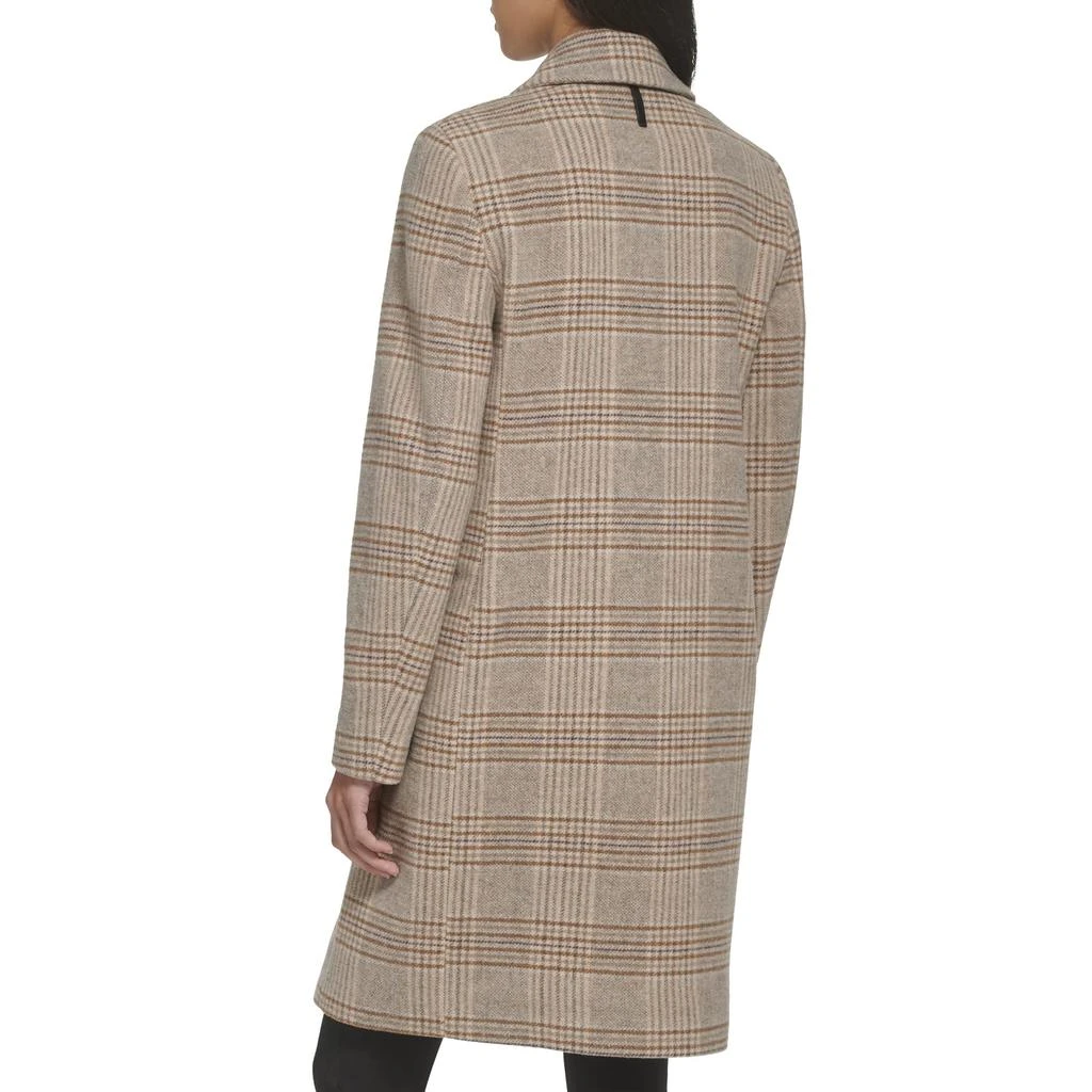 商品DKNY|Menswear Plaid Wool Coat,价格¥952,第2张图片详细描述