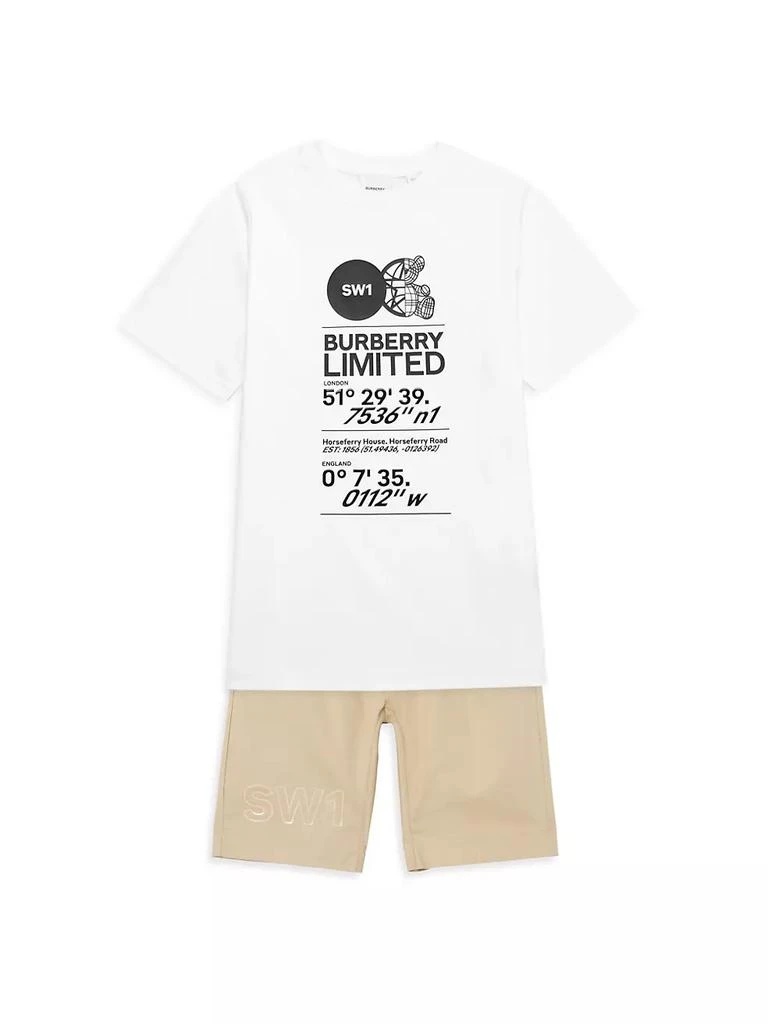 商品Burberry|Little Kid's &amp; Kid's Joel Crewneck T-Shirt,价格¥1517,第2张图片详细描述