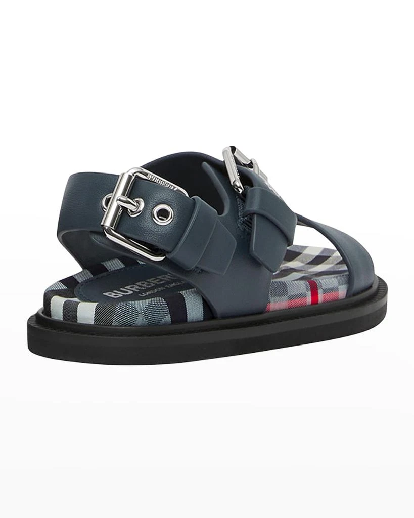 商品Burberry|Boy's Bertha Checkerboard Fisherman Sandals, Baby/Toddler,价格¥1216,第3张图片详细描述