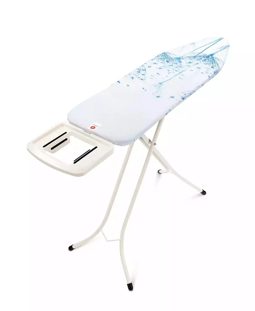 商品Brabantia|Ironing Board B, 49 x 15", 124 x 38 Centimeter - Solid Steam Iron Rest, 0.9" 22 Millimeter White Frame,价格¥1413,第2张图片详细描述