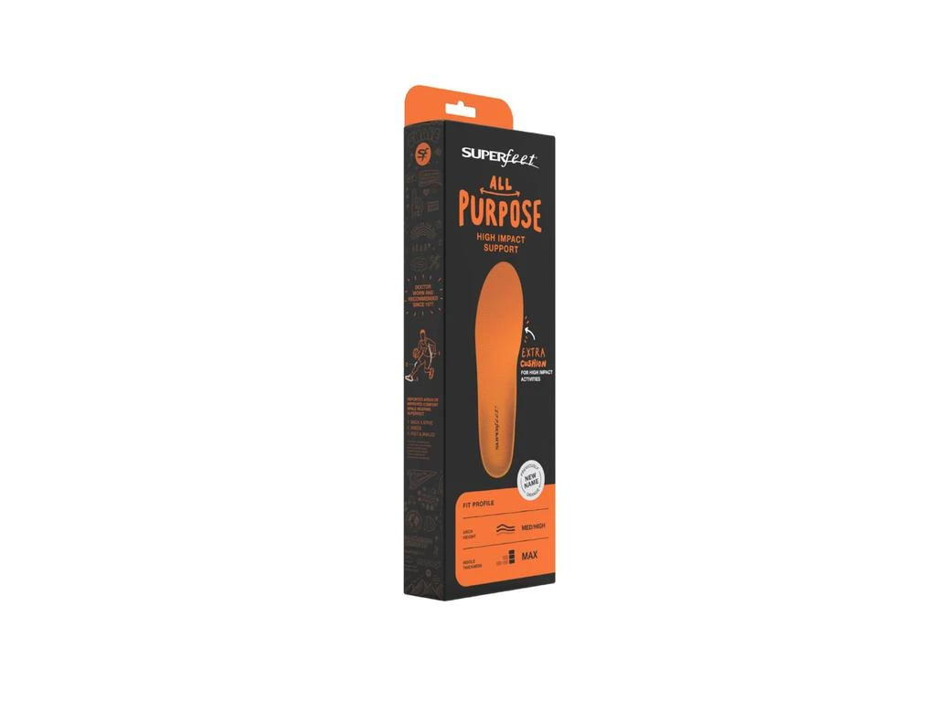 商品Superfeet|All-Purpose High Impact Support (Orange),价格¥454,第3张图片详细描述