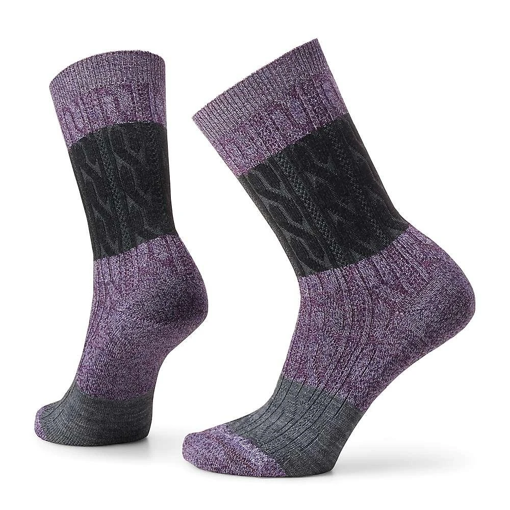 商品SmartWool|Smartwool Women's Everyday Color Block Cable Crew Sock,价格¥173,第3张图片详细描述