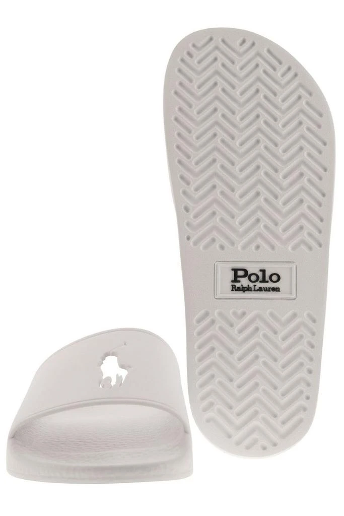 商品Ralph Lauren|Polo Ralph Lauren Pony Carved Slip-On Slides,价格¥866,第5张图片详细描述