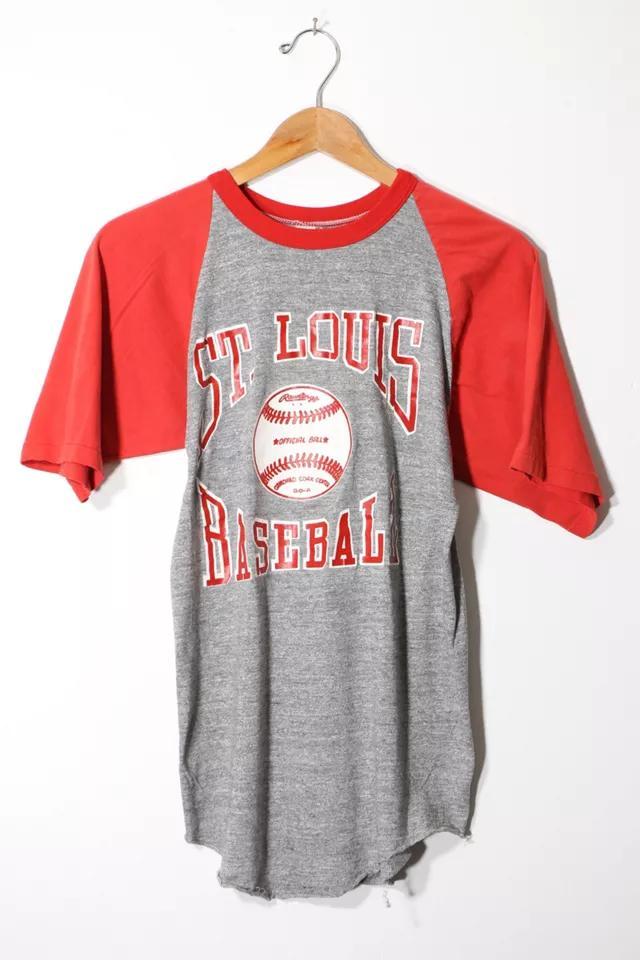 商品Urban Outfitters|Vintage 1980s St Louis Baseball T-shirt,价格¥894,第3张图片详细描述