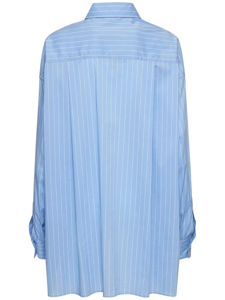 商品The Frankie Shop|Georgia Striped Cotton Poplin Shirt,价格¥723,第4张图片详细描述