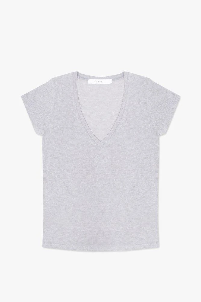 商品IRO|Iro Yonca V-Neck Short-Sleeved T-Shirt,价格¥376,第1张图片