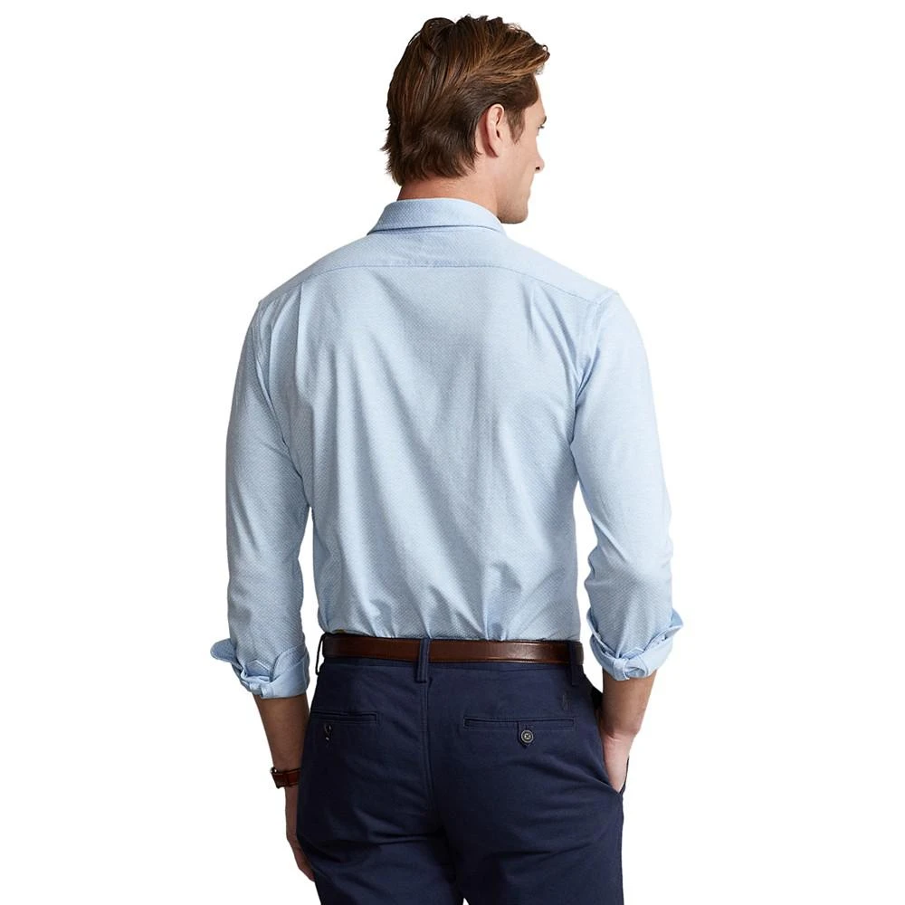 商品Ralph Lauren|Men's Dot-Print Jersey Shirt,价格¥318,第4张图片详细描述