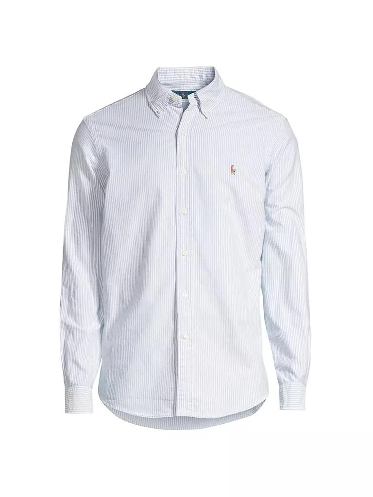 商品Ralph Lauren|Striped Cotton Oxford Shirt,价格¥937,第1张图片