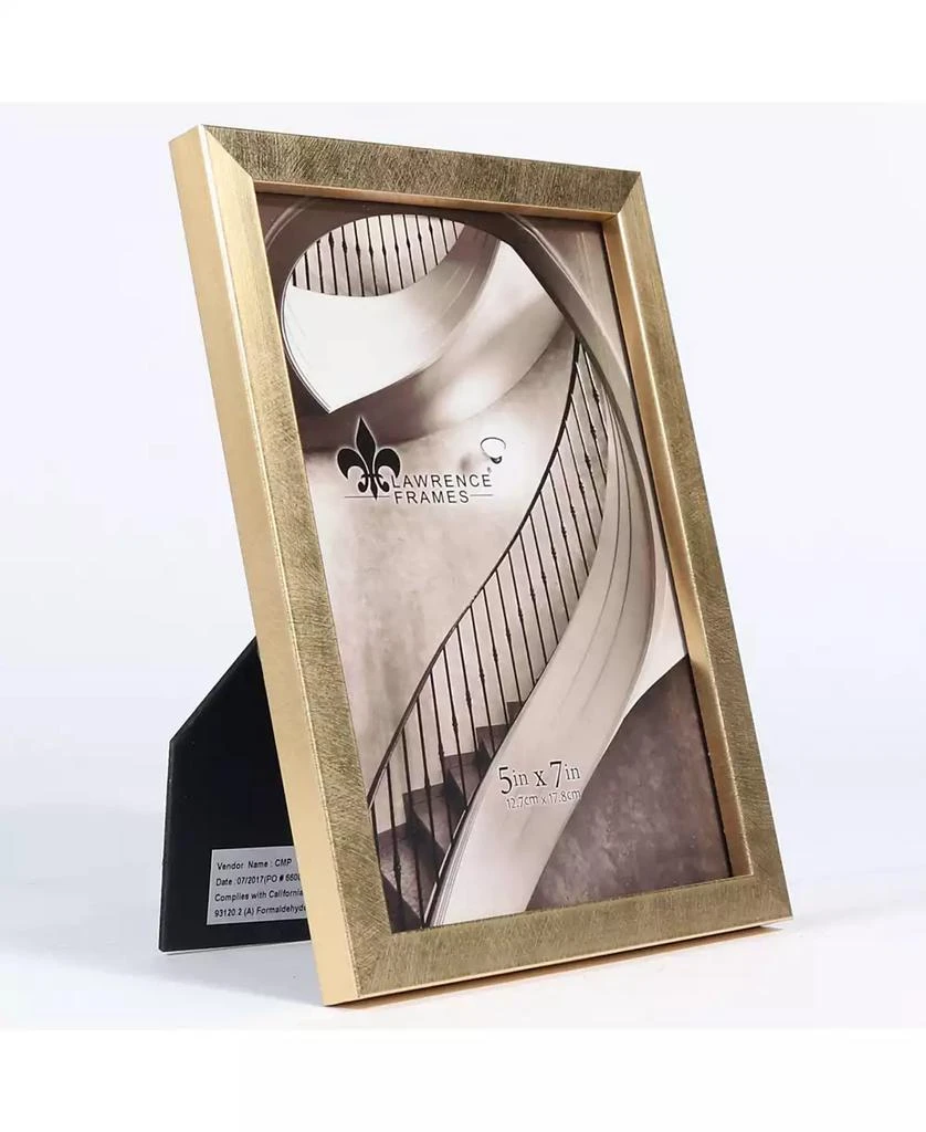 商品Lawrence Frames|Chloe Contemporary Gold Picture Frame - 5" x 7",价格¥128,第2张图片详细描述