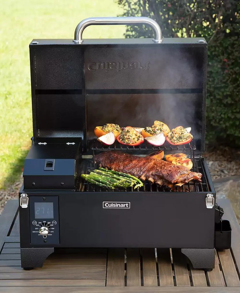 商品Cuisinart|CPG-256 Portable Wood Pellet Grill,价格¥2616,第3张图片详细描述