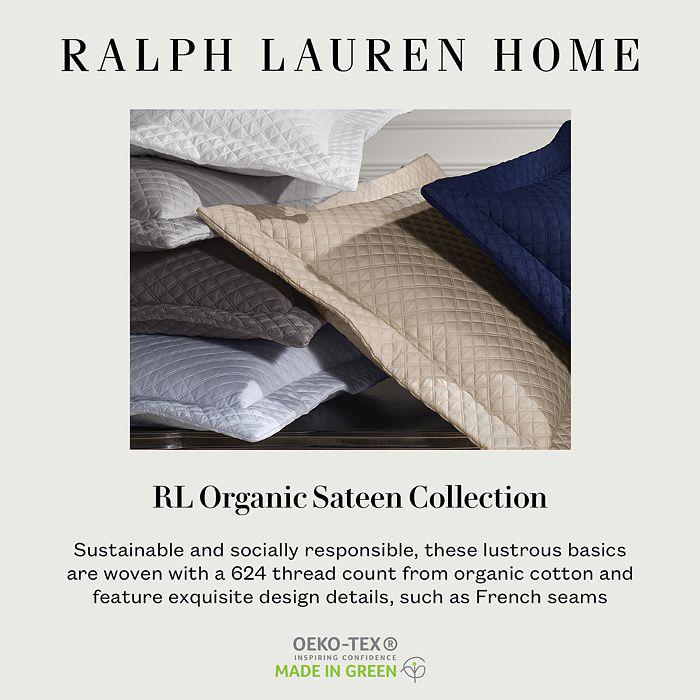 RL Organic Sateen Border Decorative Pillow, 16"W x 12"L商品第3张图片规格展示