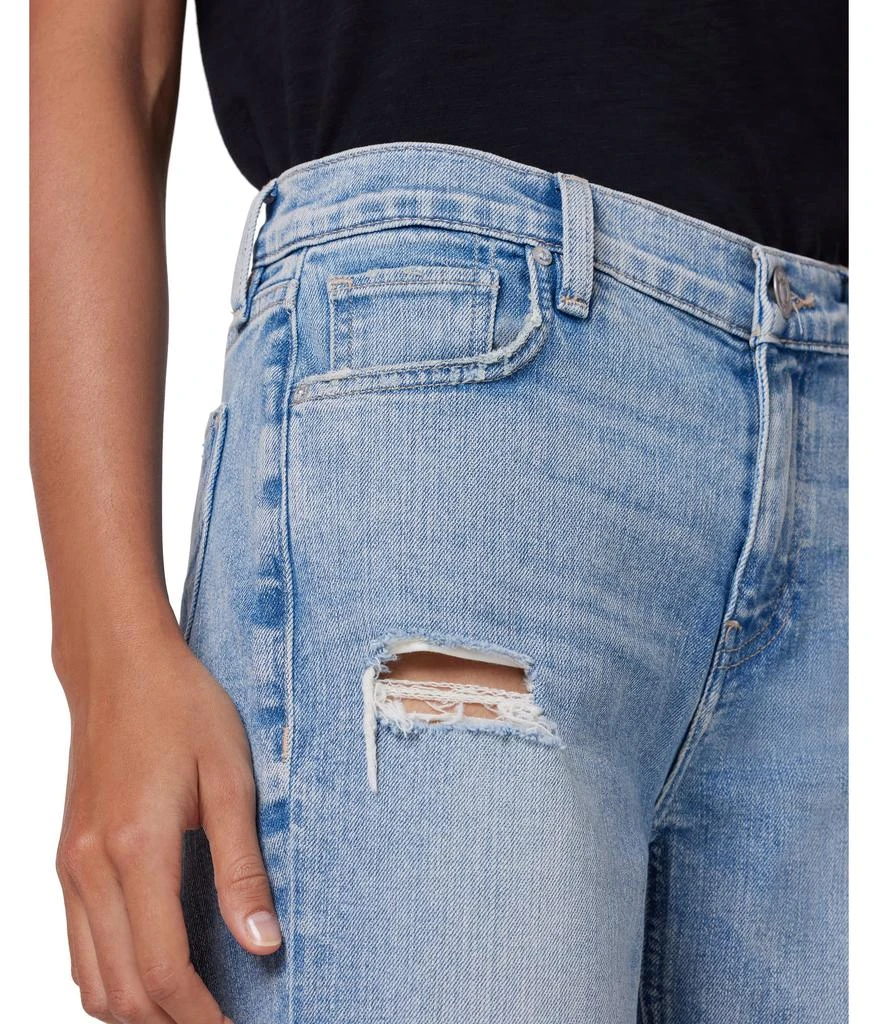 商品Hudson|Lana Boyfriend Ankle w/ Rolled Hem in Summer Breeze,价格¥327,第4张图片详细描述