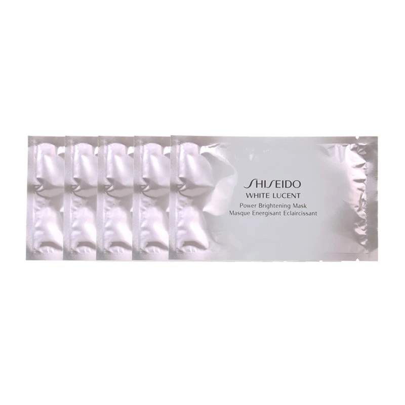 商品Shiseido|【5件包邮装】SHISEIDO 资生堂 新透白面膜中小样 散装 1片*5,价格¥169,第1张图片
