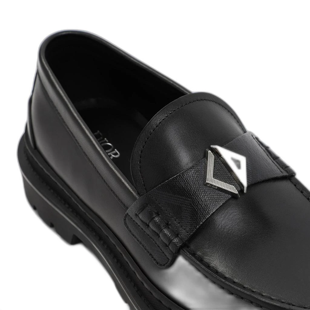 商品Dior|Dior Homme Logo Plaque Loafers,价格¥4073,第4张图片详细描述