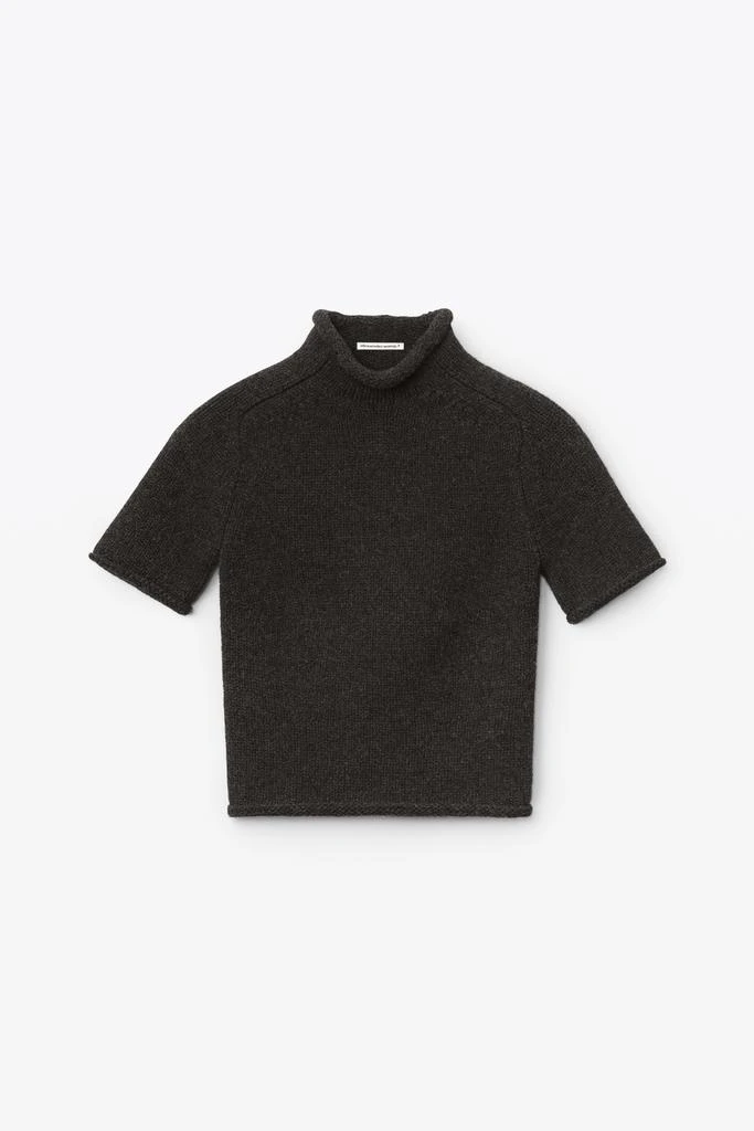 商品Alexander Wang|knit tee in boiled wool,价格¥1613,第3张图片详细描述