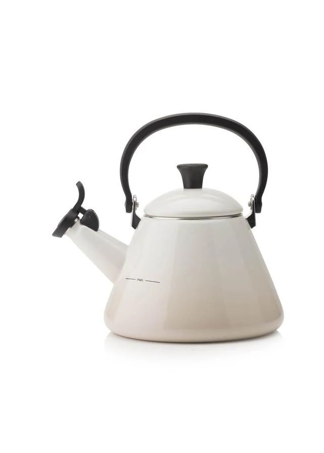 商品Le Creuset|Kone kettle with fixed whistle 1.6l meringue,价格¥746,第1张图片