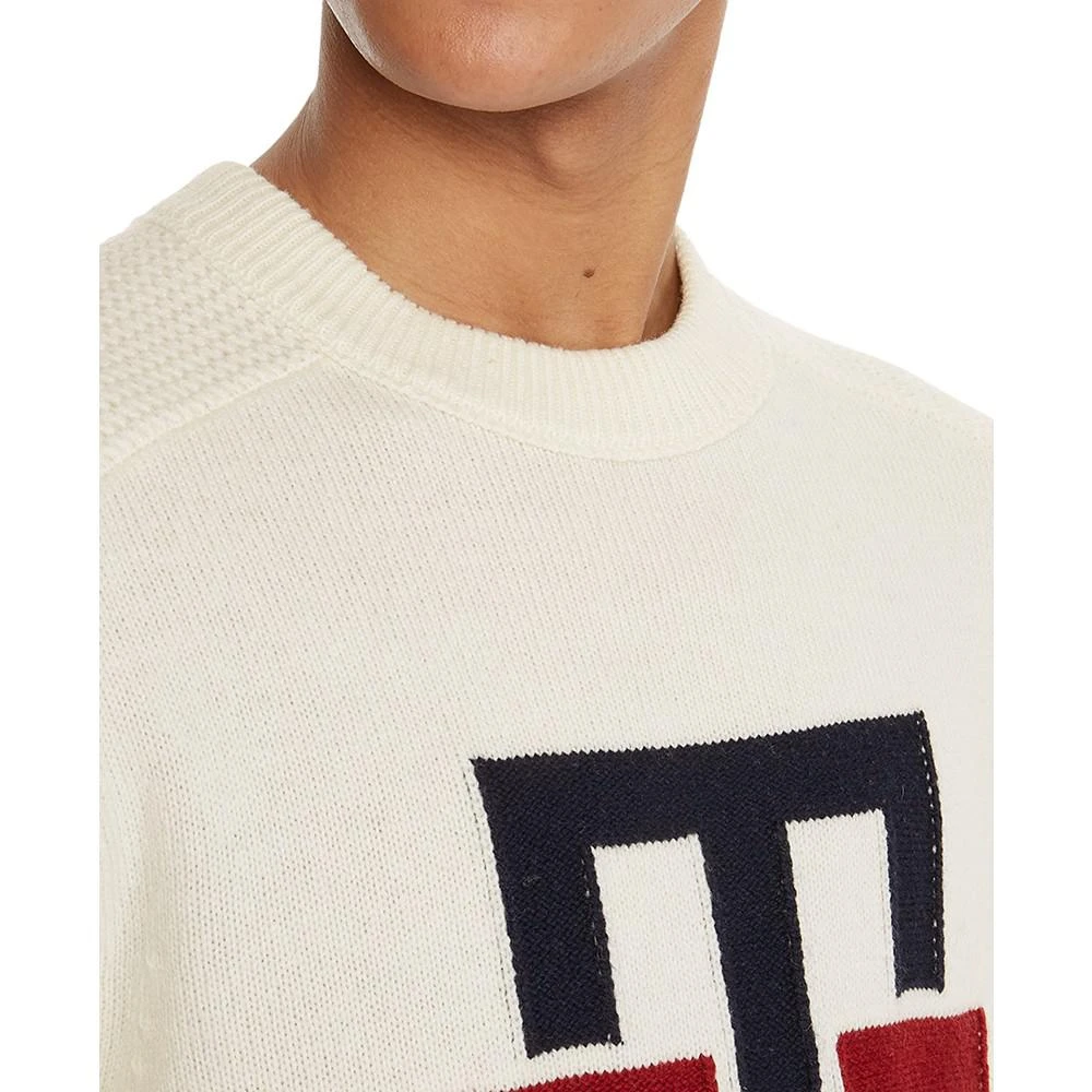 商品Tommy Hilfiger|Men's Bold Monogram Crewneck Sweater,价格¥445,第3张图片详细描述