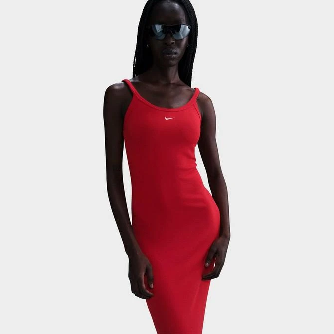 商品NIKE|Women's Nike Sportswear Chill Knit Mini-Rib Tank Dress,价格¥484,第3张图片详细描述