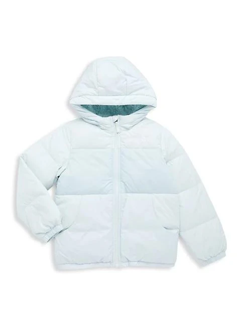 商品The North Face|Little Girl's Moondoggy Hoodie Puffer Jacket,价格¥568,第1张图片