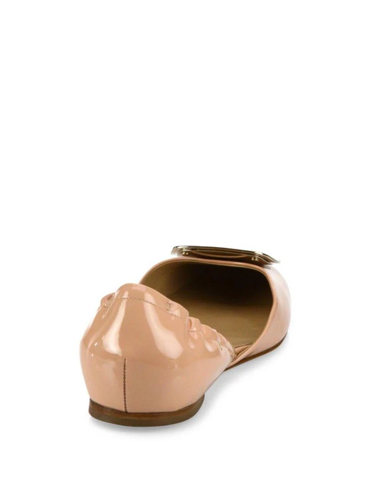 商品Roger Vivier|Roger Vivier - Ballerine Chips Patent Leather d'Orsay Flats,价格¥4881,第2张图片详细描述