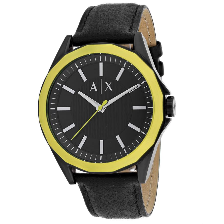 Armani Exchange Dress Quartz Black Dial Mens Watch AX2623商品第1张图片规格展示