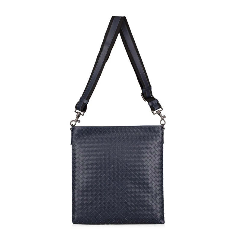 BOTTEGA VENETA 深蓝色男士斜挎包 276356-V465C-4097 商品