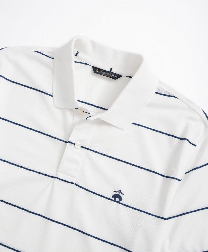 商品Brooks Brothers|Golden Fleece® Original Fit Stretch Cotton Thin Stripe Polo Shirt,价格¥625,第4张图片详细描述