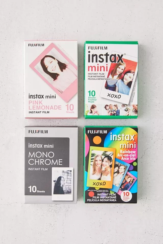 商品Fujifilm|Fujifilm INSTAX MINI Instant Film - Quad Pack,价格¥339 描述