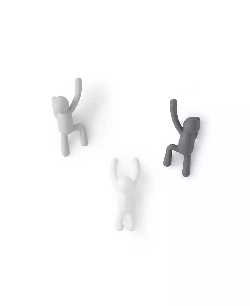 商品Umbra|Buddy Wall Hooks, Set of 3,价格¥146,第2张图片详细描述