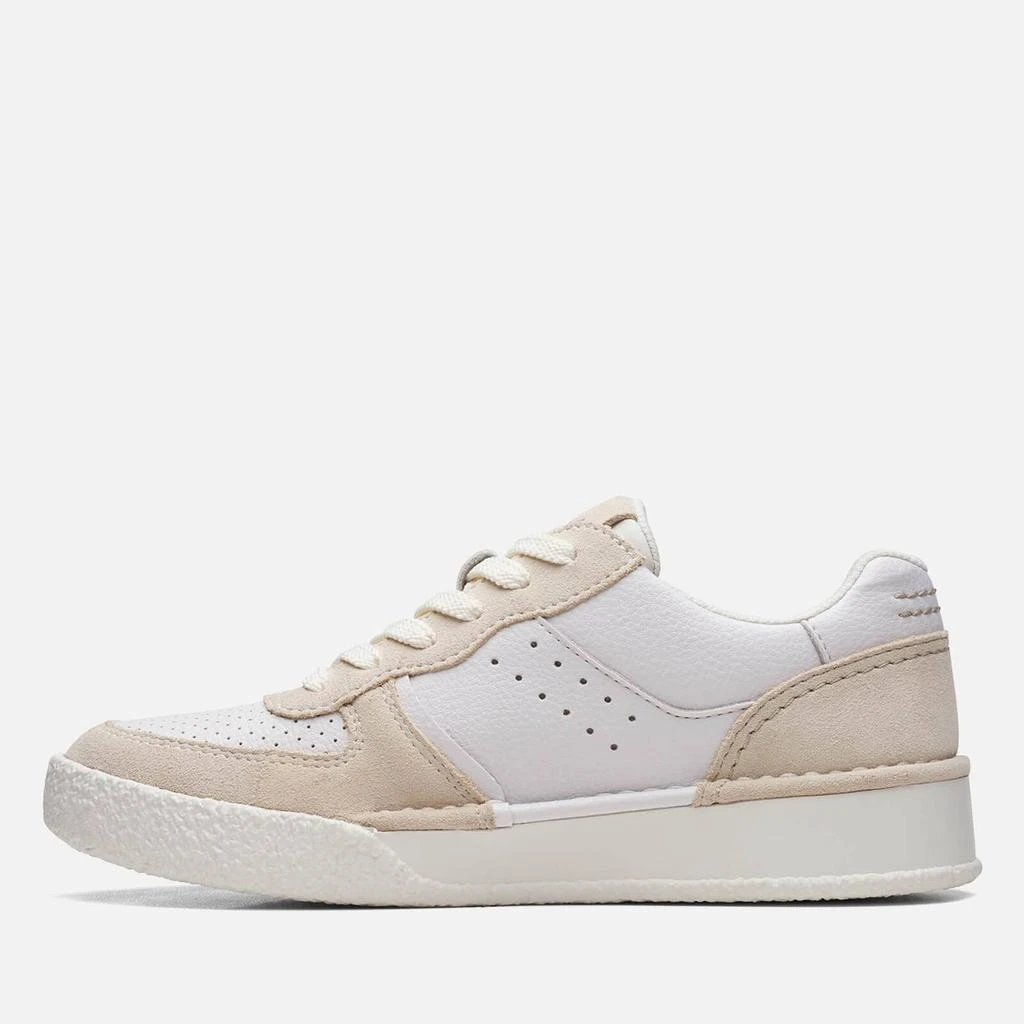 商品Clarks|Clarks Women's CraftCup Leather and Suede Trainers,价格¥512,第4张图片详细描述