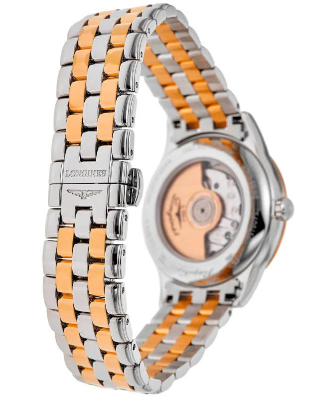 商品Longines|Longines Flagship Automatic 30mm White Diamond Dial Two Tone  Women's Watch L4.374.3.99.7,价格¥12313,第4张图片详细描述