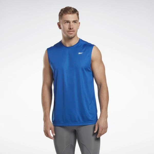 商品Reebok|Workout Ready Sleeveless Tech T-Shirt,价格¥134,第1张图片