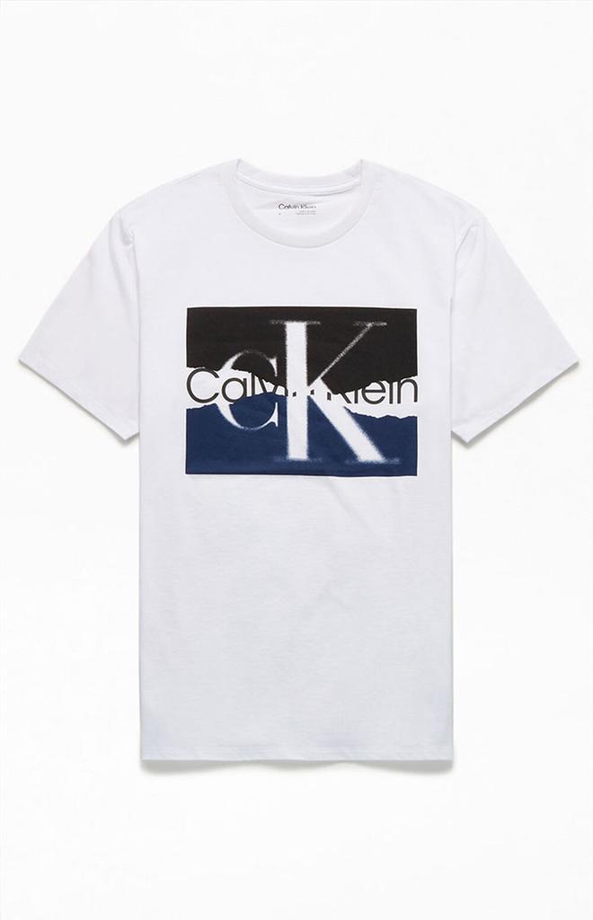 商品Calvin Klein|Torn Logo T-Shirt,价格¥236,第1张图片