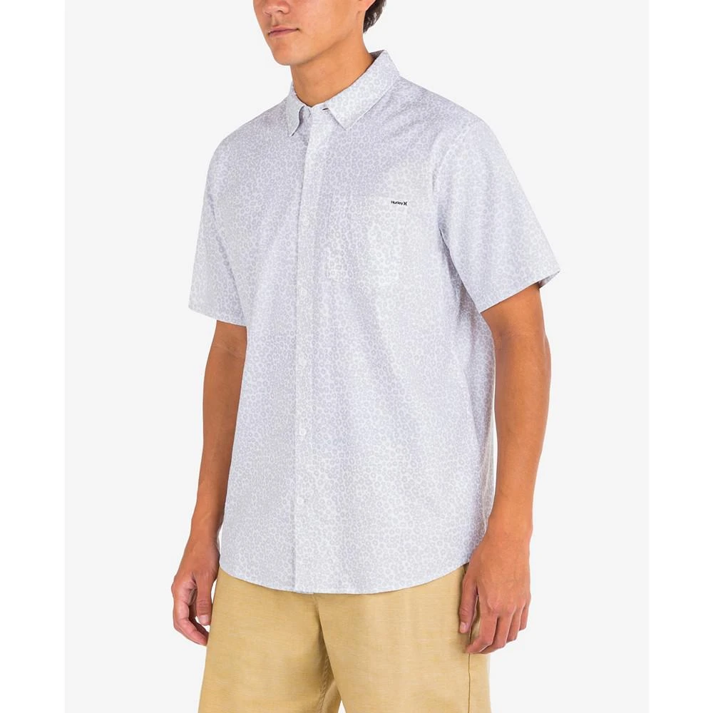 商品Hurley|Men's One and Only Stretch Print Short Sleeve Shirt,价格¥196,第3张图片详细描述