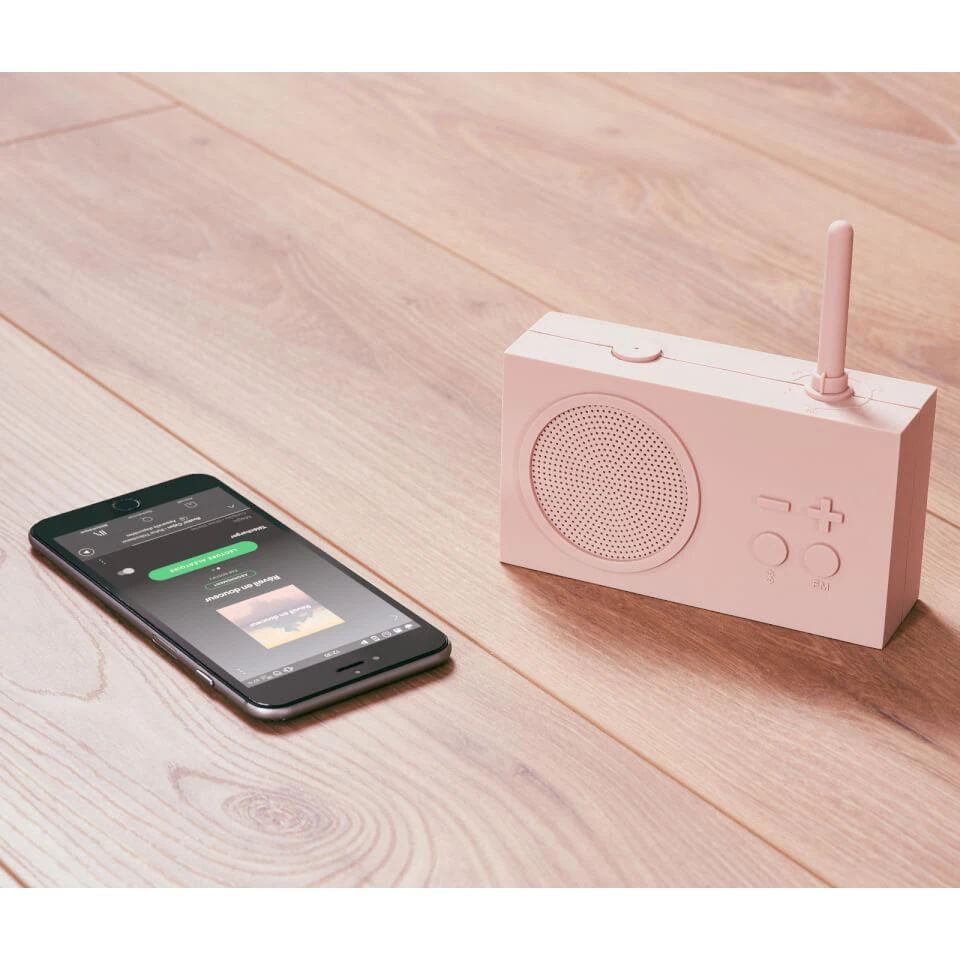 商品Lexon|Lexon TYKHO 3 FM Radio and Bluetooth Speaker - Pink,价格¥540,第4张图片详细描述