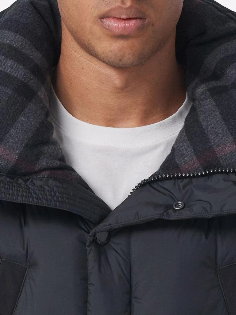 商品Burberry|BURBERRY logo appliqué nylon puffer coat,价格¥7902,第5张图片详细描述