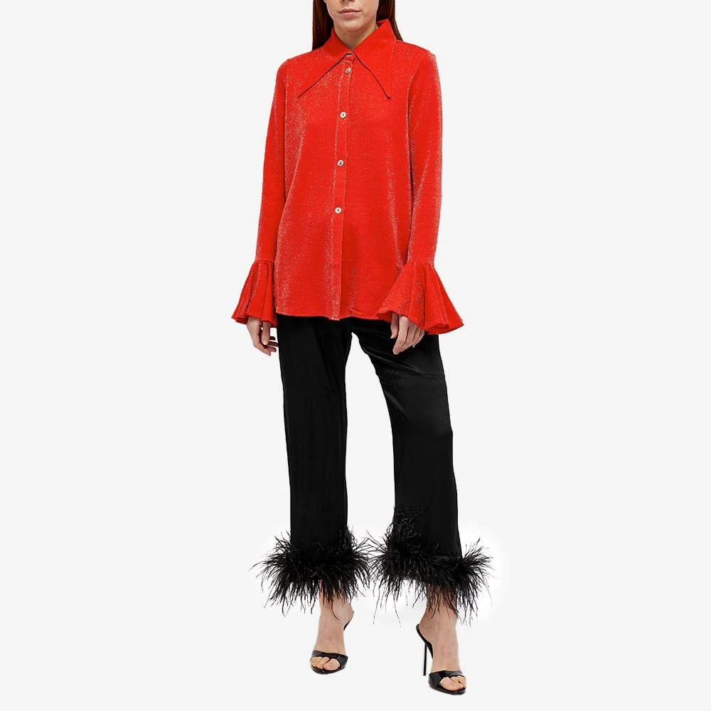 商品Sleeper|Sleeper Feather Party Pant,价格¥691,第2张图片详细描述