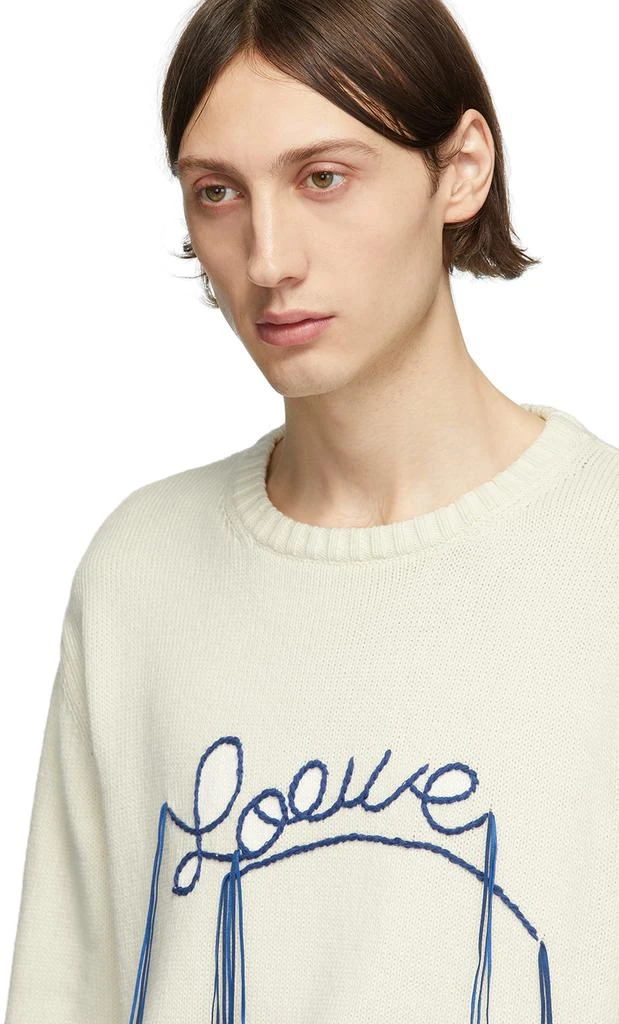 商品Loewe|Off-White Stitch Logo Sweater,价格¥7479,第4张图片详细描述